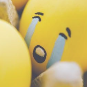 Ball emoji crying streams of tears because they didn’t put effort into marketing.