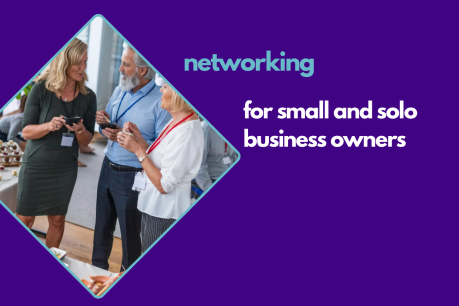 networking for small business people talking