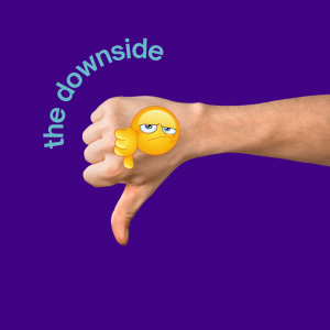 The downside of A.I. digital twins picture of thumbs down