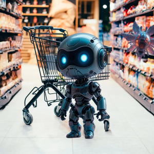 A.I. doing the shopping.